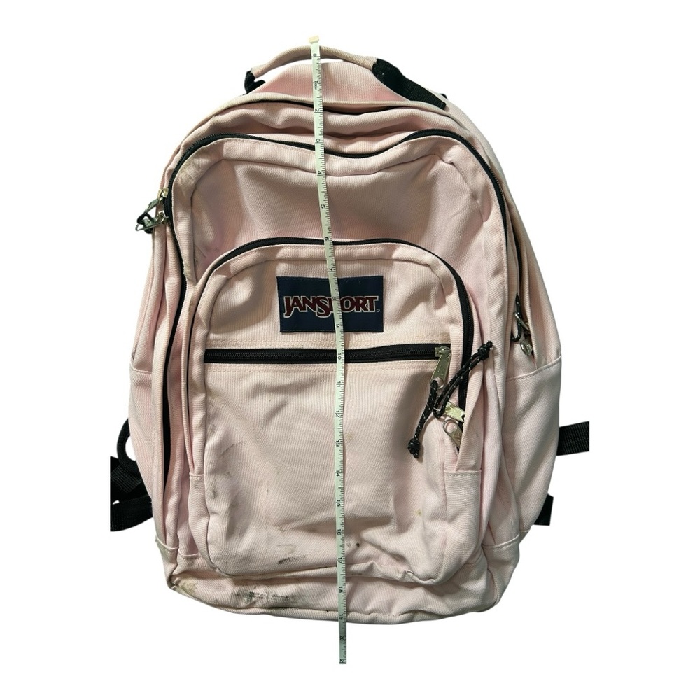 Vintage Jansport Canvas Backpack - Light Pink - Picture 7 of 9